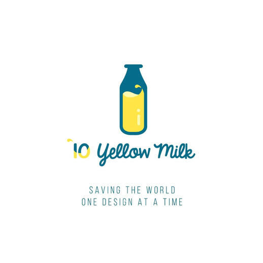 10 Yellow Milk Graphics + Print + Media